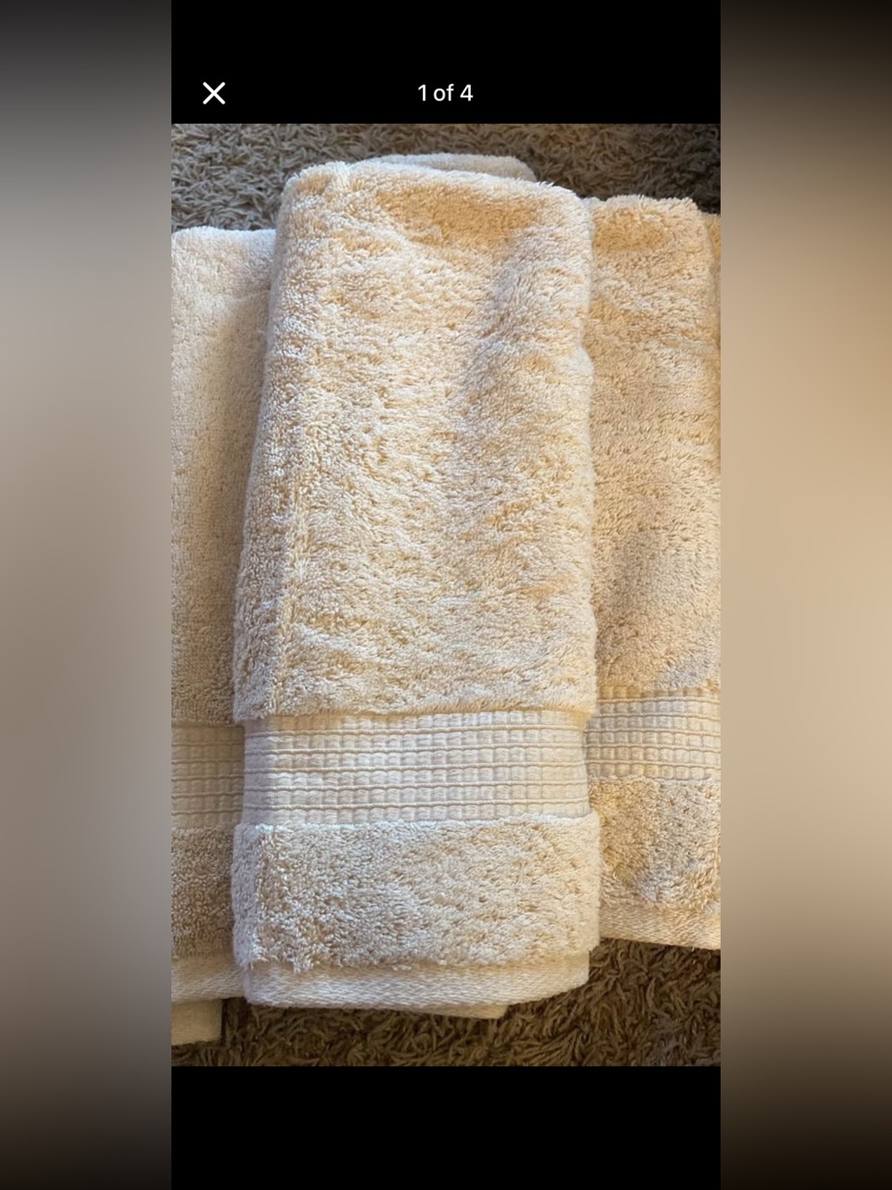 Set of 6-Apt 9/ hand towels/ fine linen
